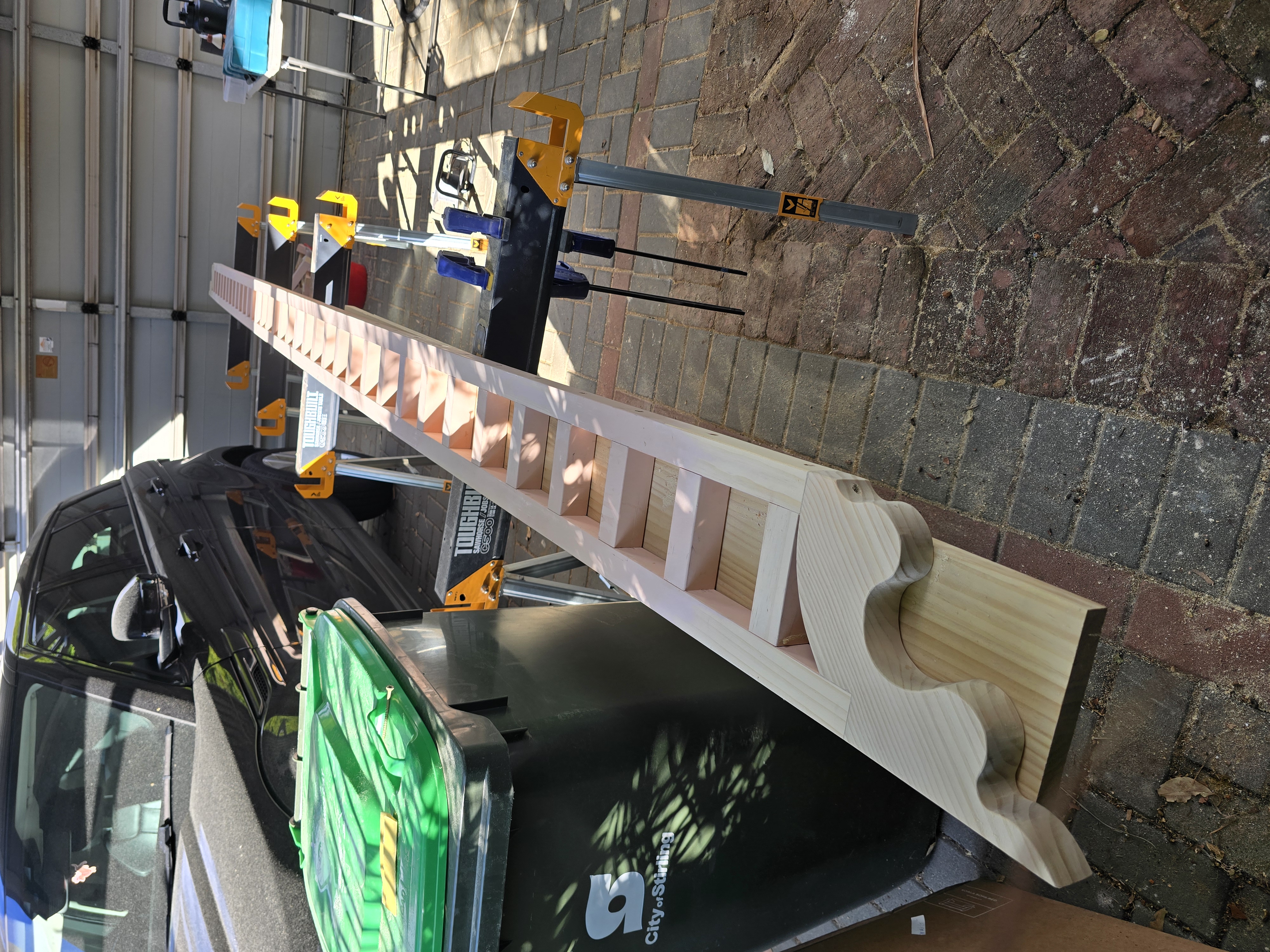 Hardwood deck build, Perth WA