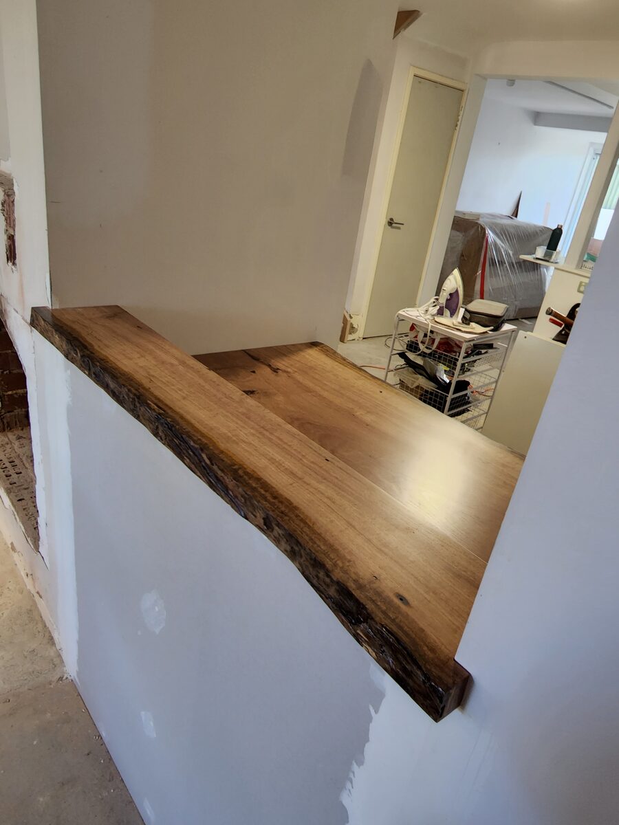 Bespoke timber feature, Perth WA